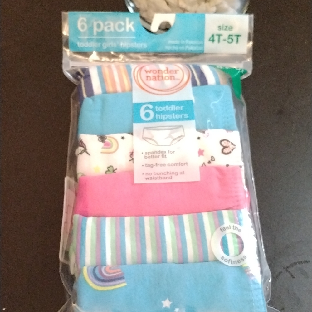 Little girls brief hipsters 4T/5T